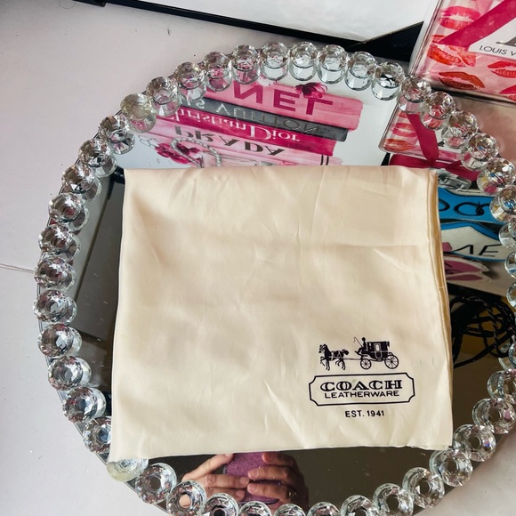 Coach Leatherware Ivory Dust Bag 19x15 - Picture 1 of 6